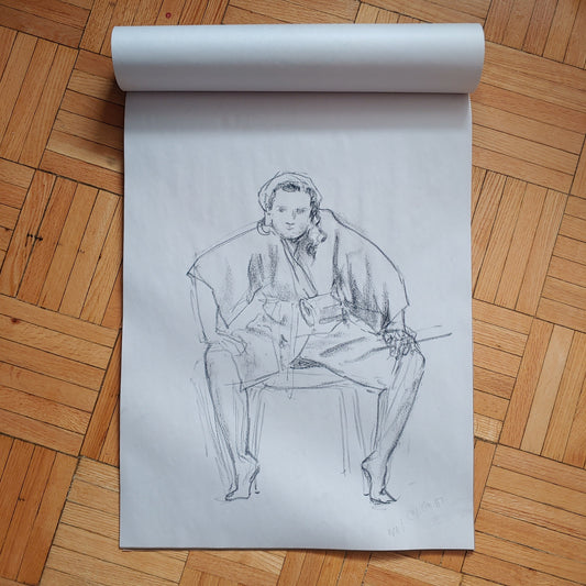 Life Drawing Session with Nela at Raid Gallery