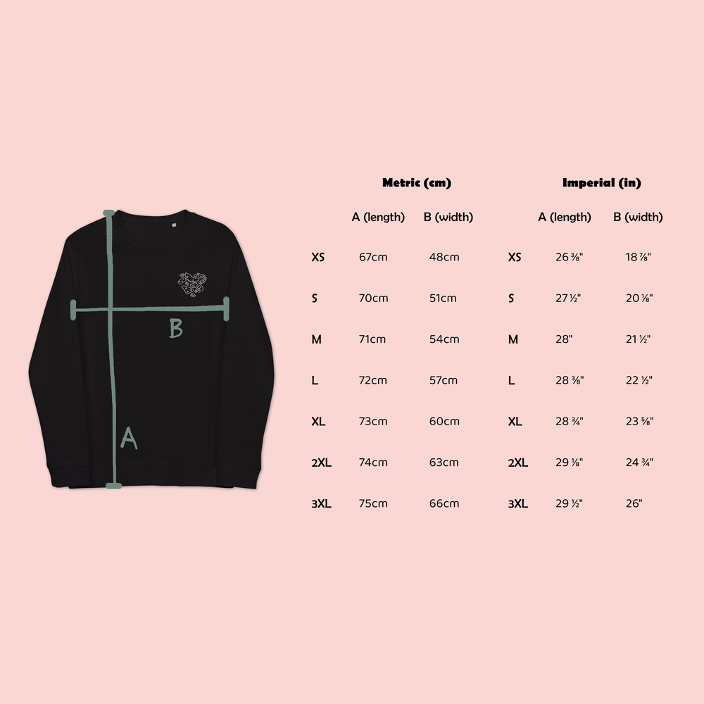 Rock Climbing Heart Embroidered Sweatshirt