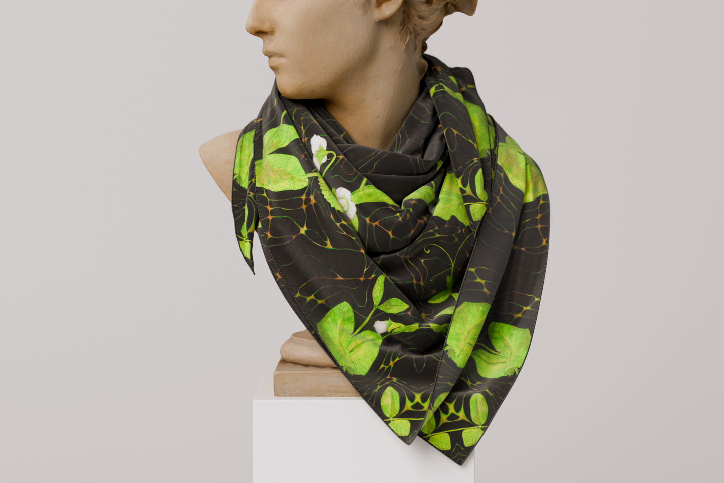 Phototropic Flow Silk Scarf