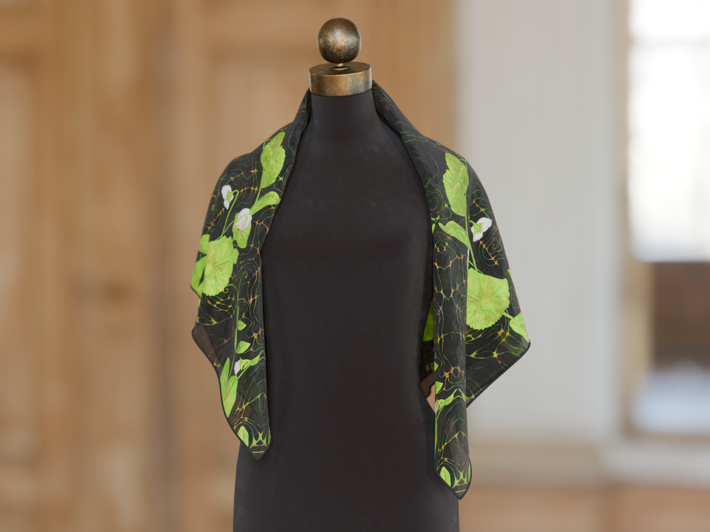 Phototropic Flow Silk Scarf