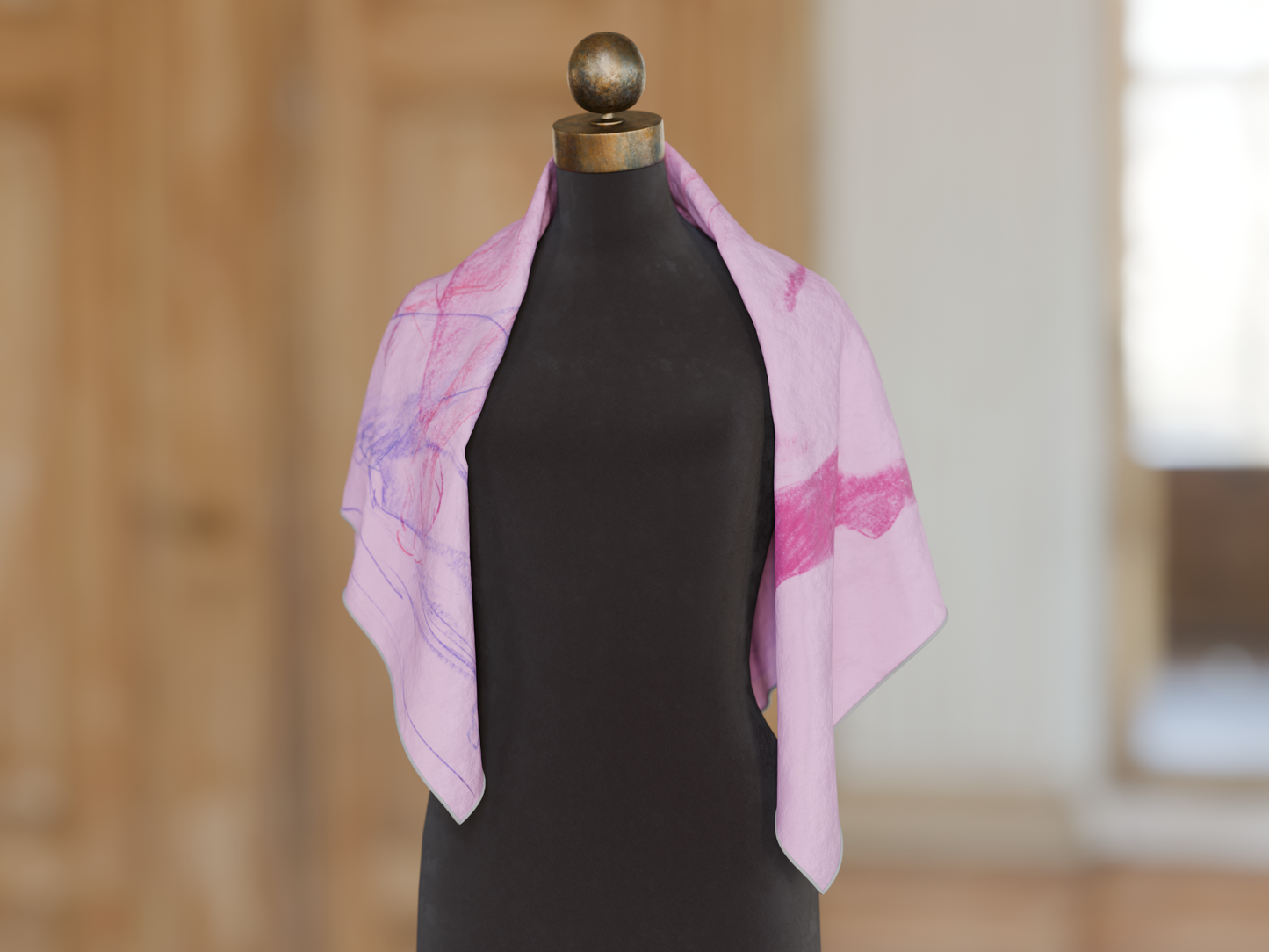 Naked Ladies Silk Scarf