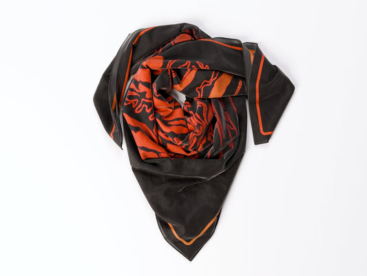 Bright Jupiter Silk Scarf