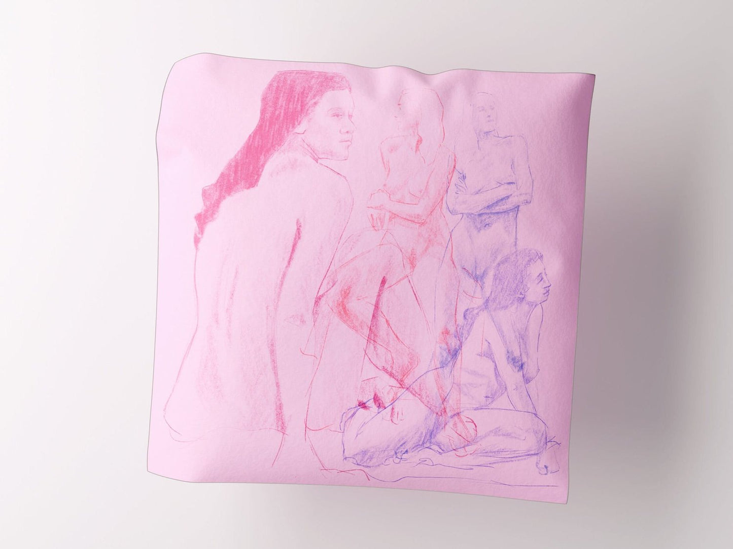 Naked Ladies Silk Scarf