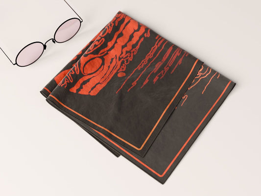 Bright Jupiter Silk Handkerchief
