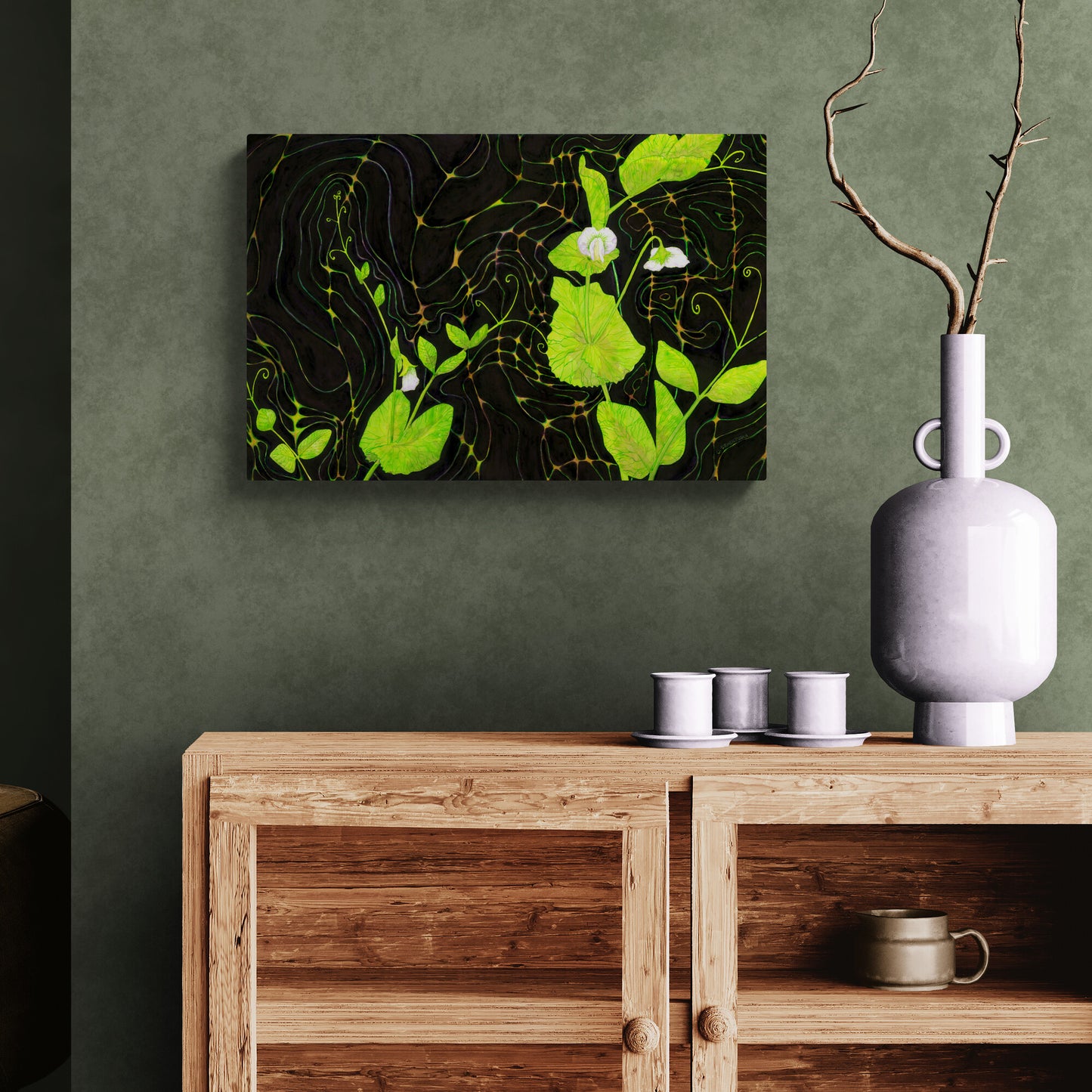 Phototropic Flow Original Ink Painting