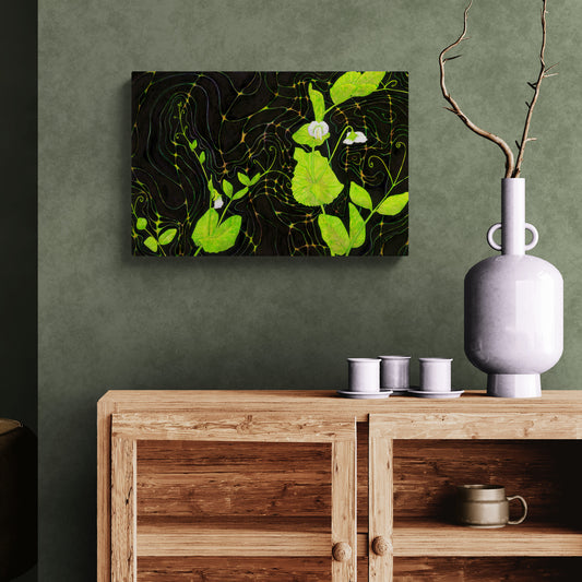 Phototropic Flow Original Ink Painting