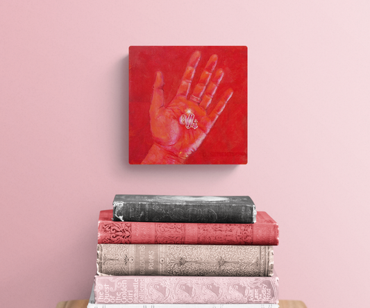 Wishes and Secrets in Hand Original Painting