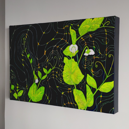 Pea Plant Painting