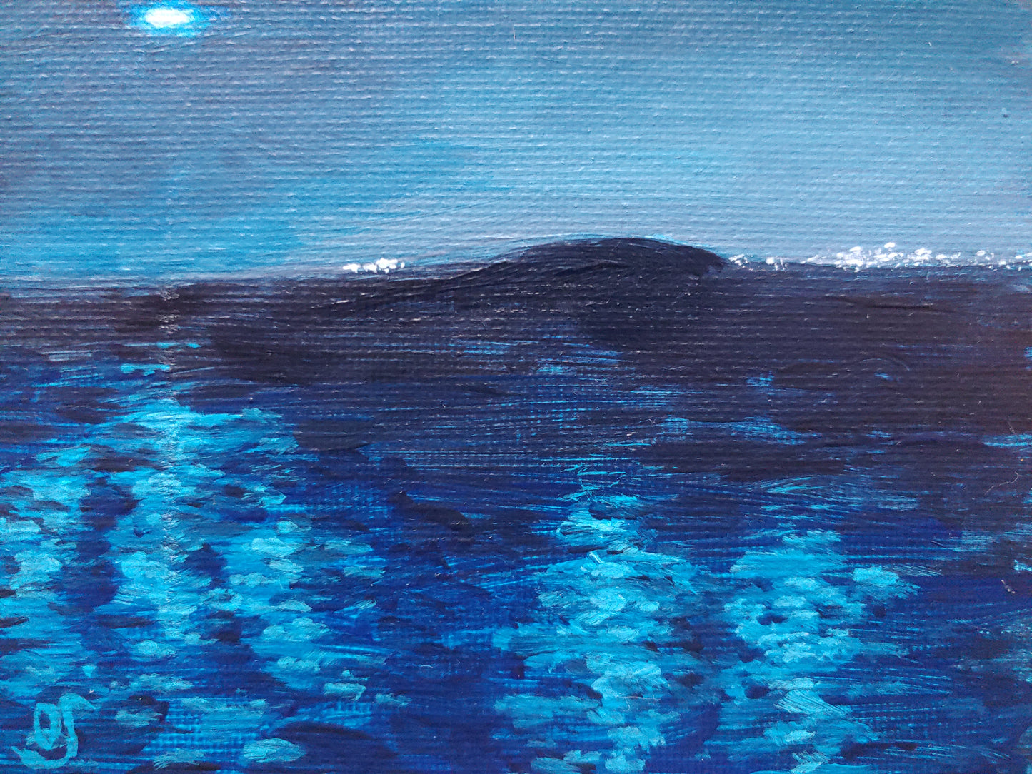 UAPs At Night Original Painting