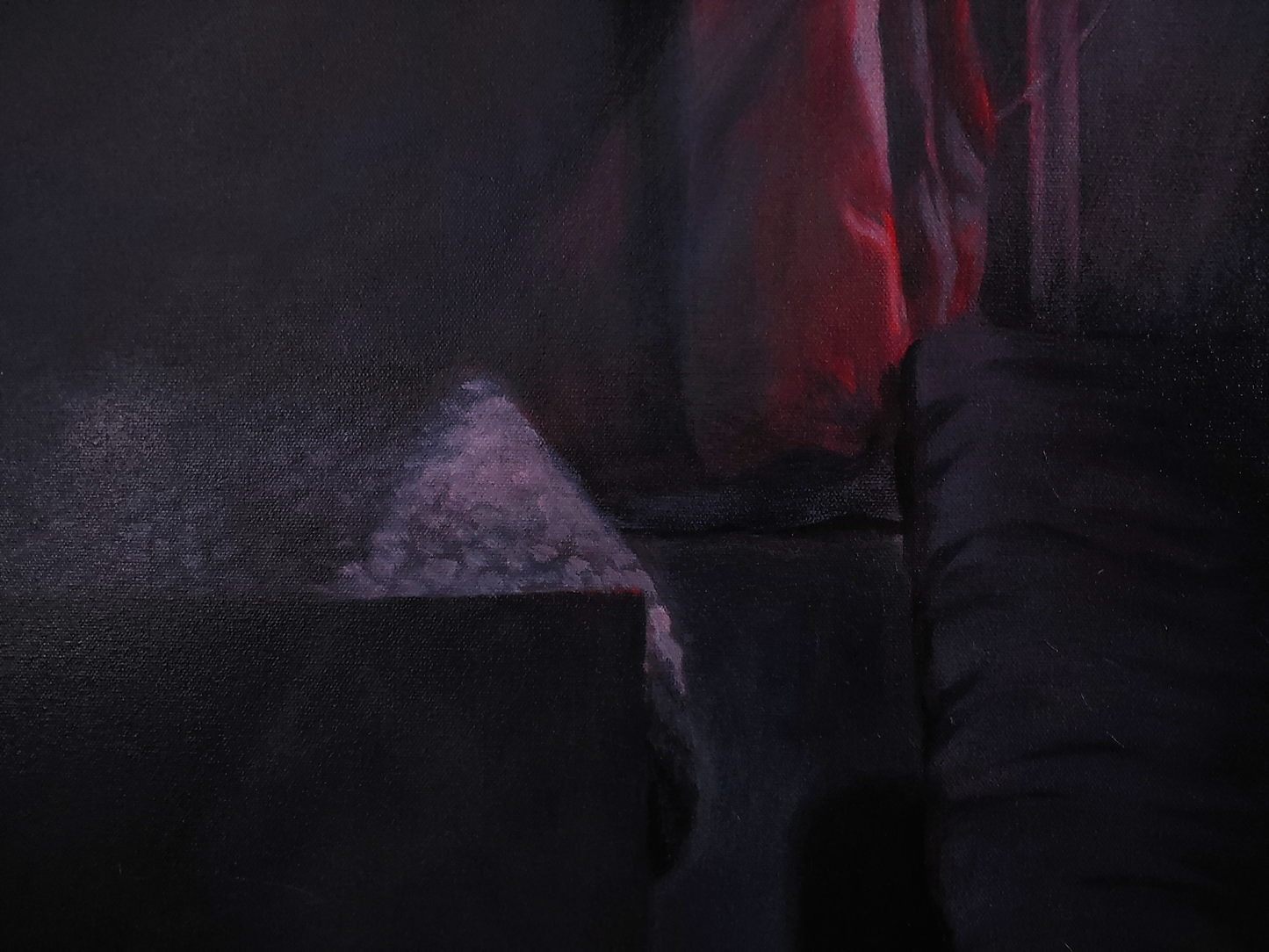 Ray of Light Painting on Canvas