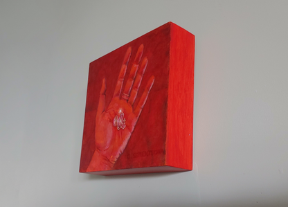 Wishes and Secrets in Hand Original Painting