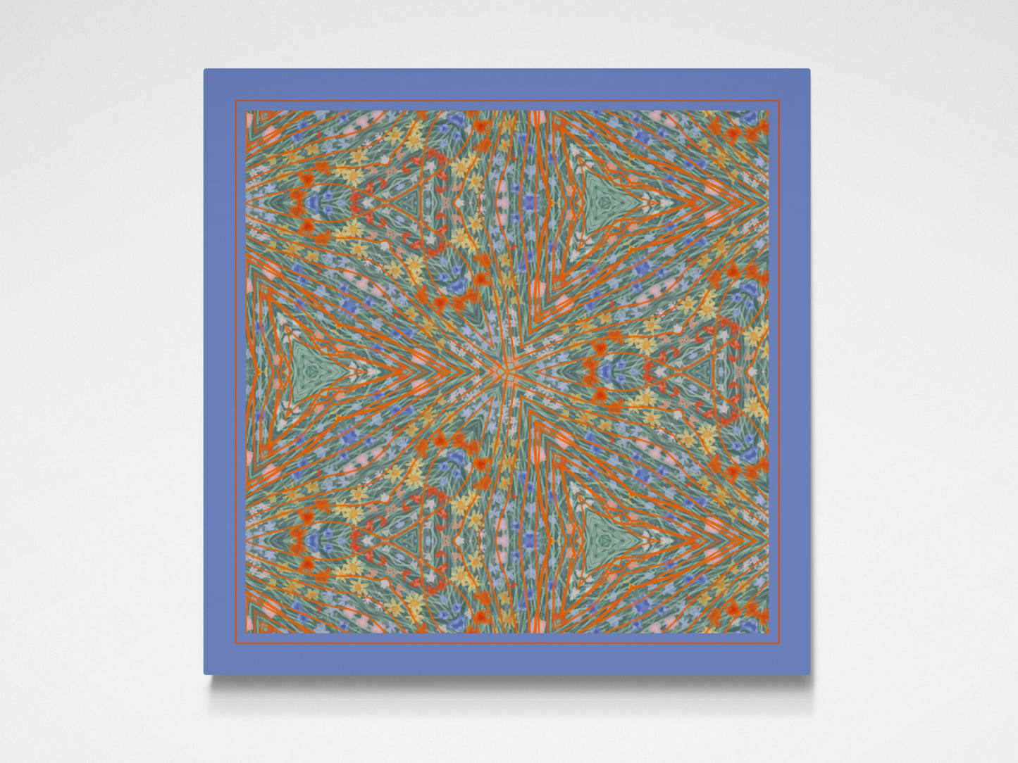 Orange Haze Pattern Limited Edition Print