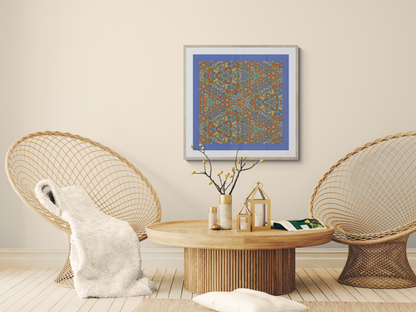 Orange Haze Pattern Limited Edition Print
