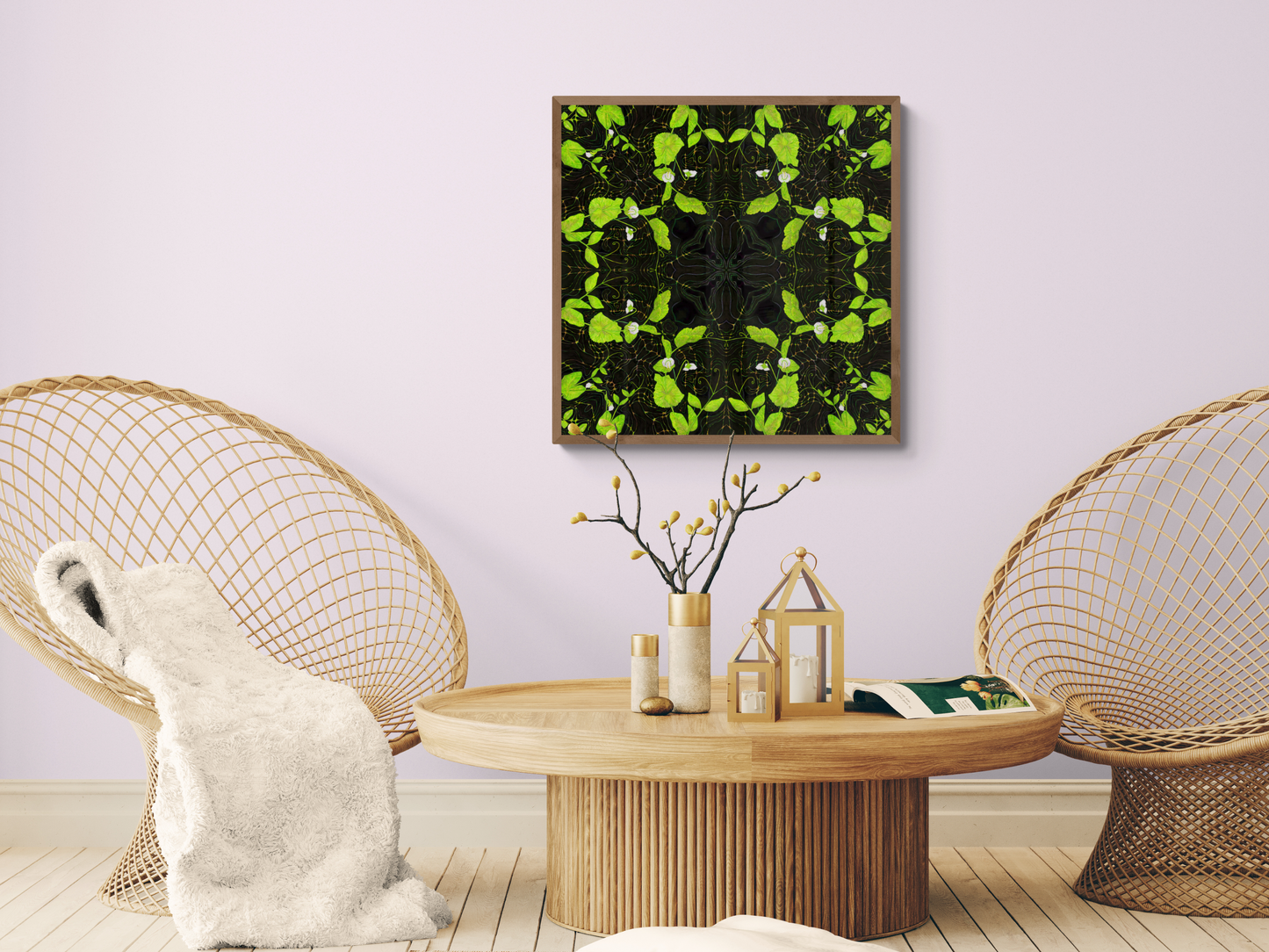 Pea Plant Pattern Limited Edition Print