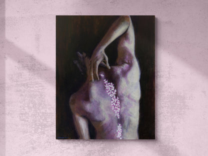 Unseen Flowers Painting on Canvas