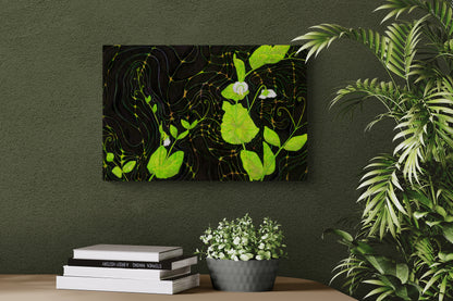 Pea Plant Painting