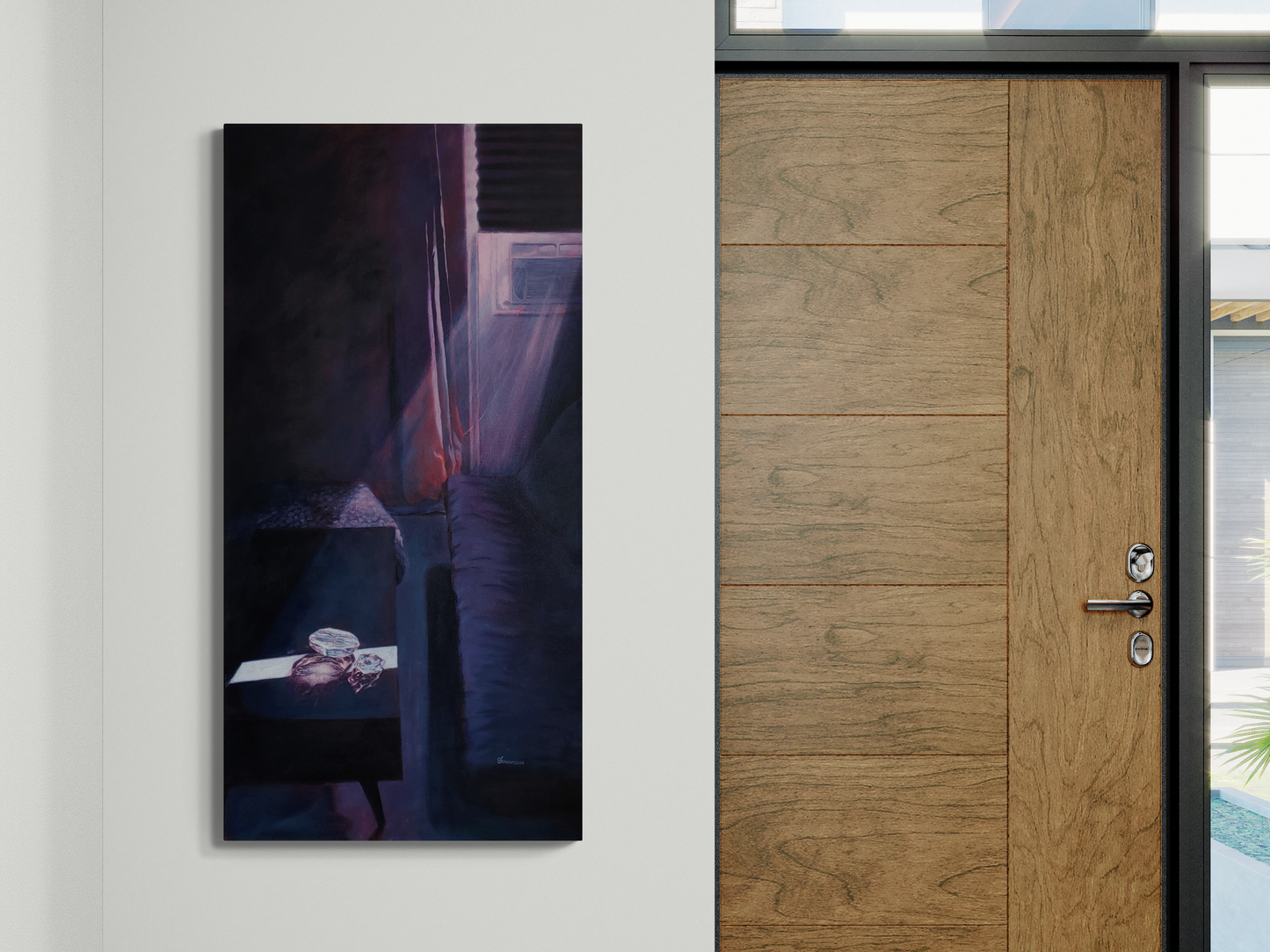 Ray of Light Painting on Canvas