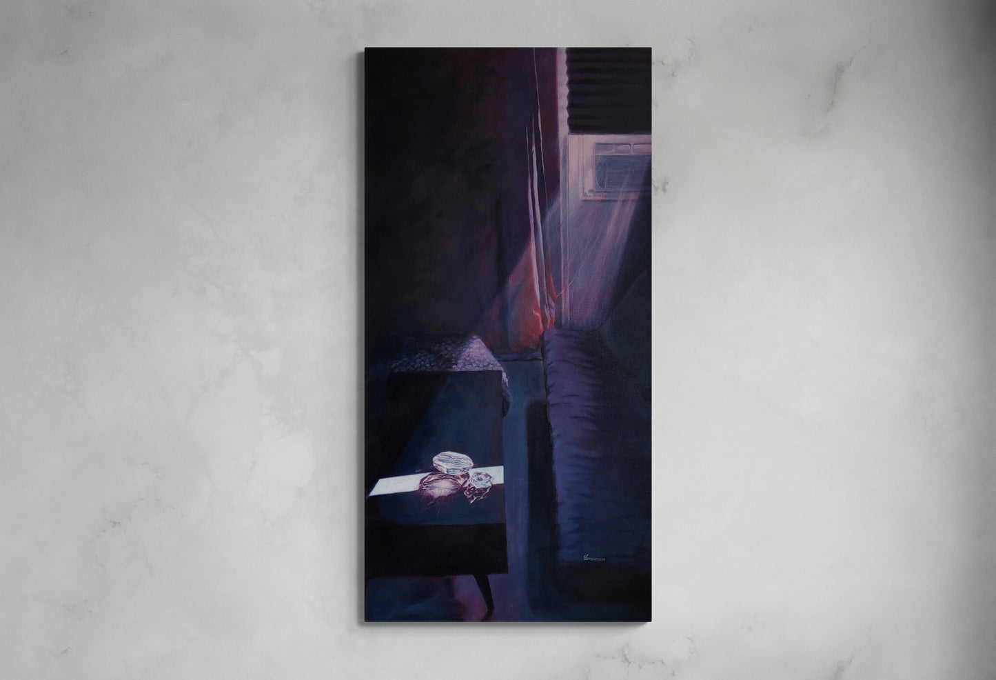 Ray of Light Painting on Canvas