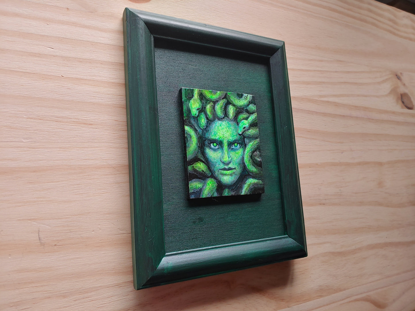 Medusa Framed Painting