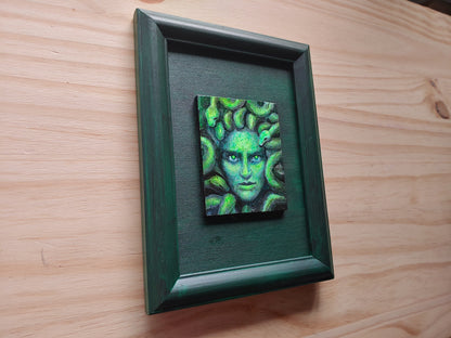 Medusa Framed Painting