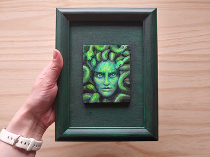 Medusa Framed Painting