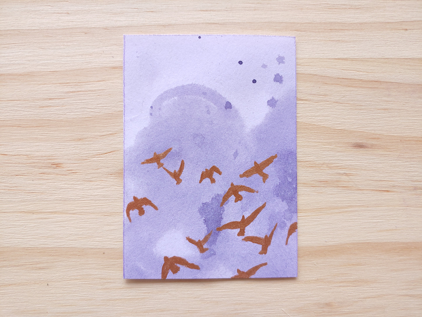 ACEOs Purple + Copper