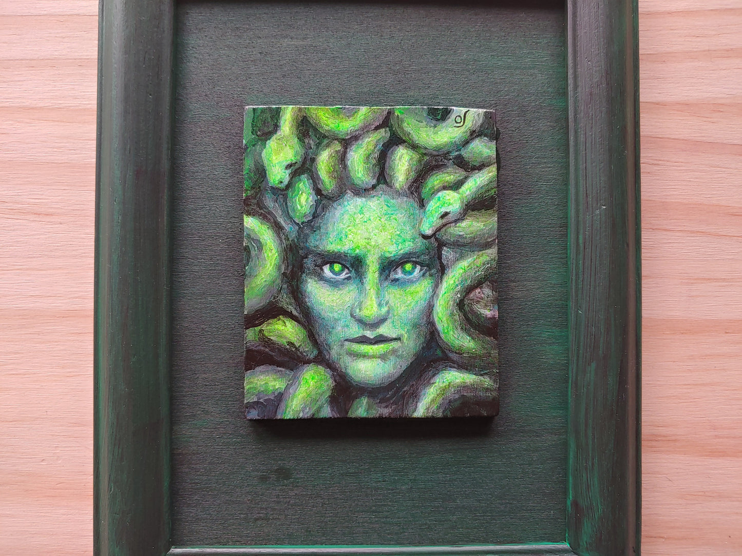 Medusa Framed Painting