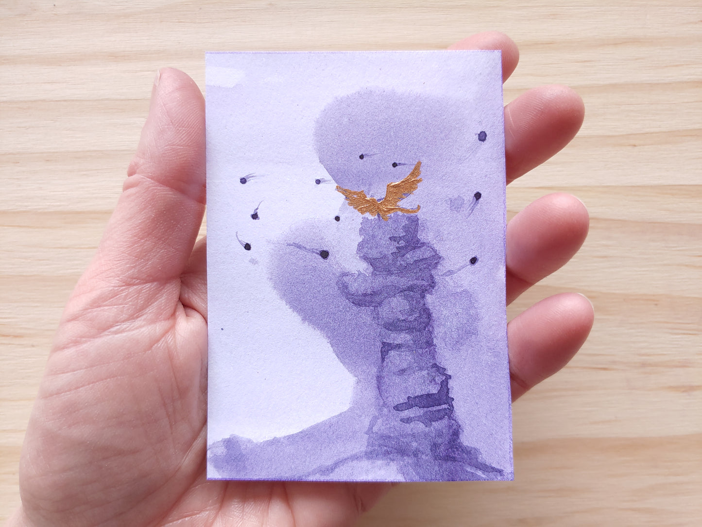 ACEOs Purple + Copper