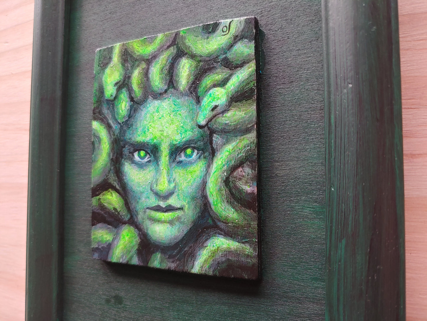 Medusa Framed Painting