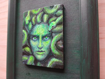 Medusa Framed Painting