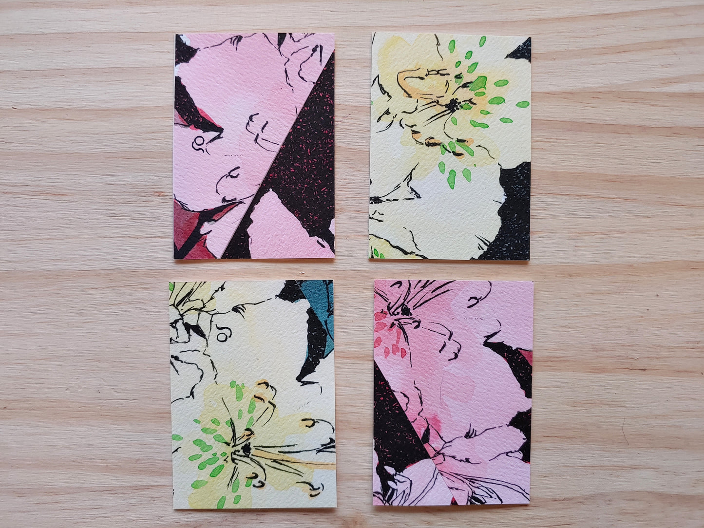 Primorsky Rhododendrons ACEO