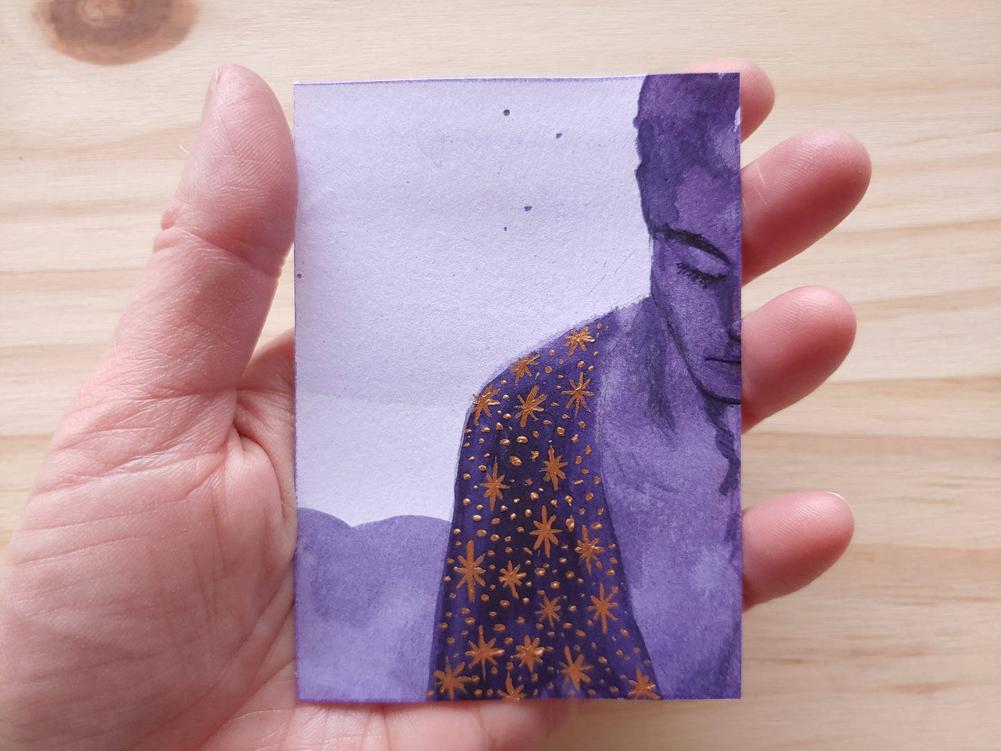ACEOs Purple + Copper