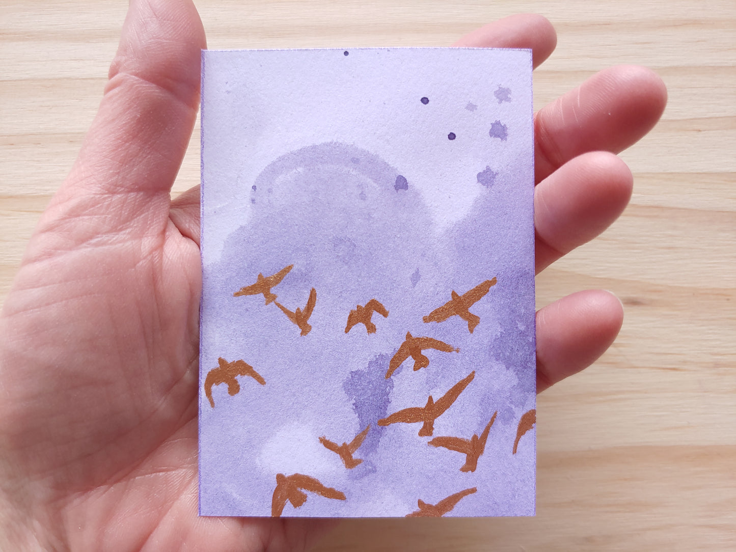 ACEOs Purple + Copper