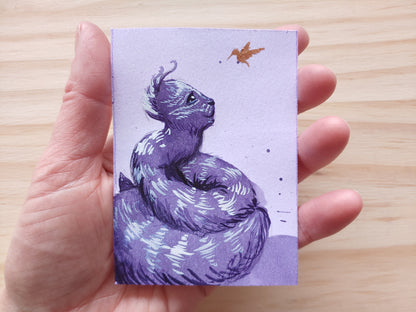 ACEOs Purple + Copper