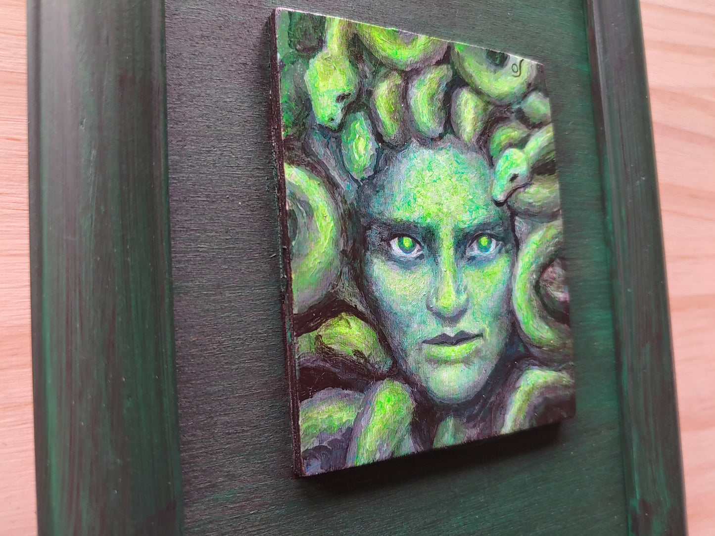 Medusa Framed Painting