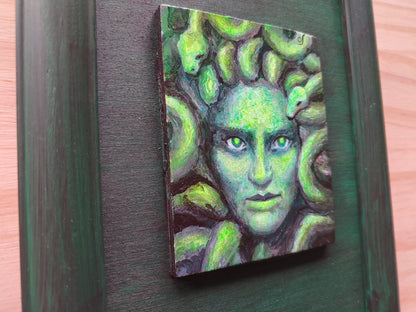 Medusa Framed Painting