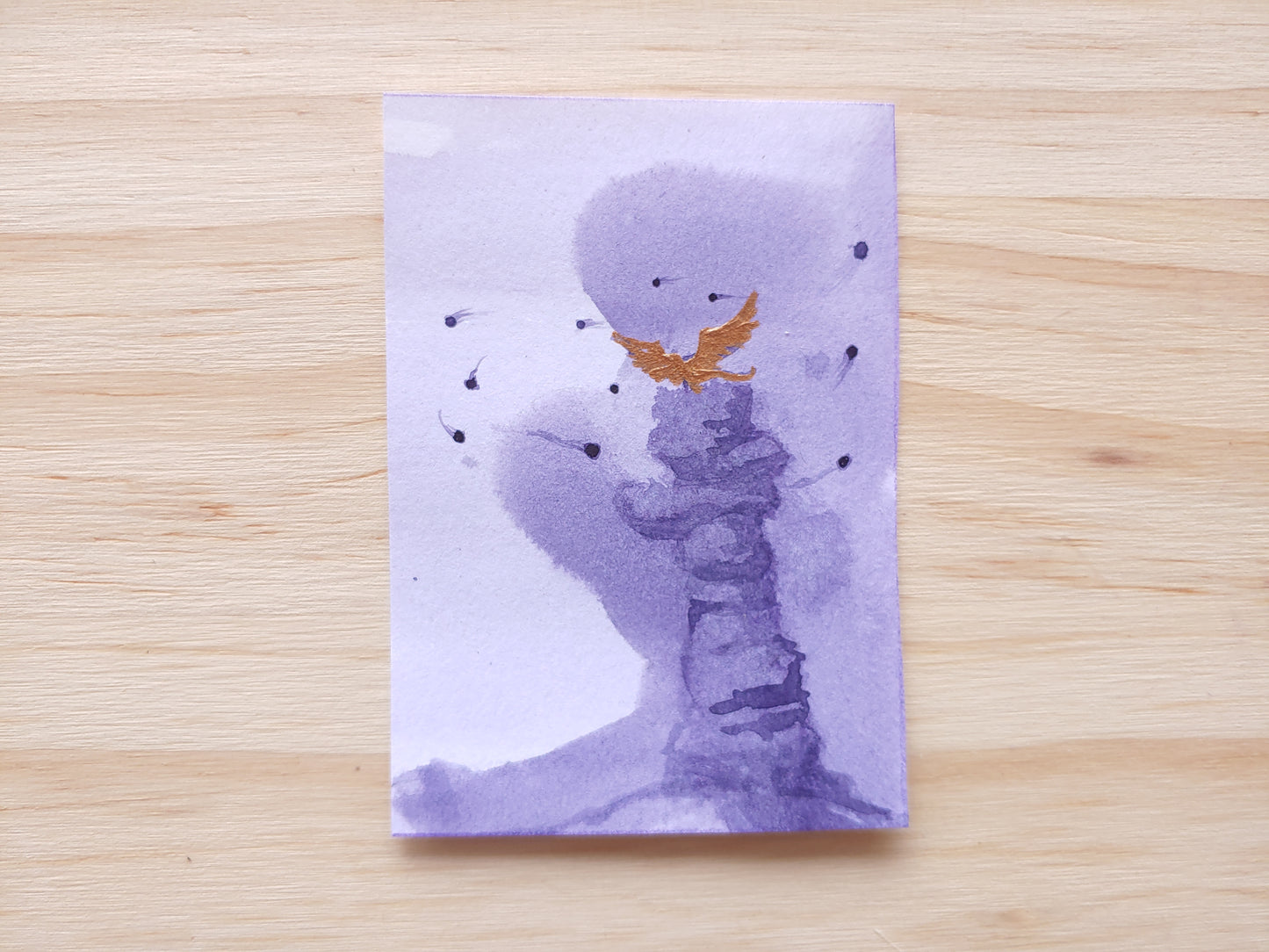 ACEOs Purple + Copper