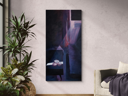 Ray of Light Painting on Canvas