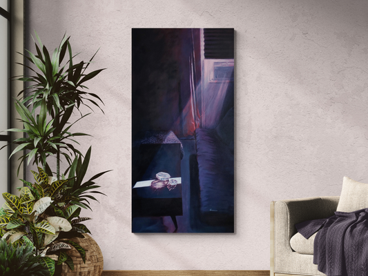 Ray of Light Painting on Canvas